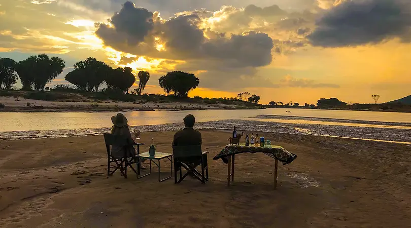 River Sunsets in Tsavo