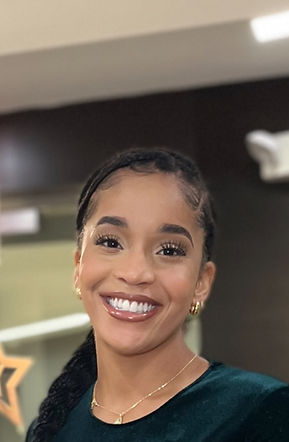 Portrait of Neika Christalin, a Boston-based birth doula and founder of Crowning, LLC.