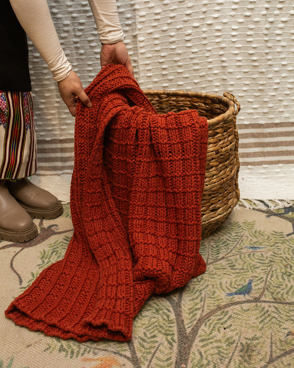 Thumbnail: Oval Water Hyacinth Basket with Handles