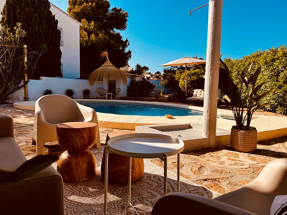 Ibizavibe in de tuin