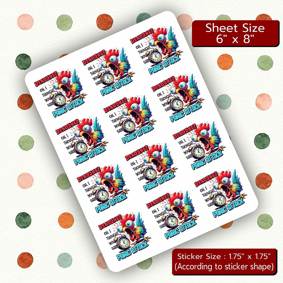 Thumbnail: Sarcastic Meme Stickers - 4 Sheet (Vol 2)