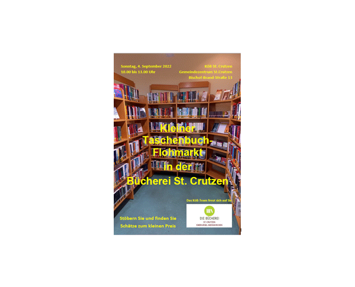 Kleiner Taschenbuch-Flohmarkt