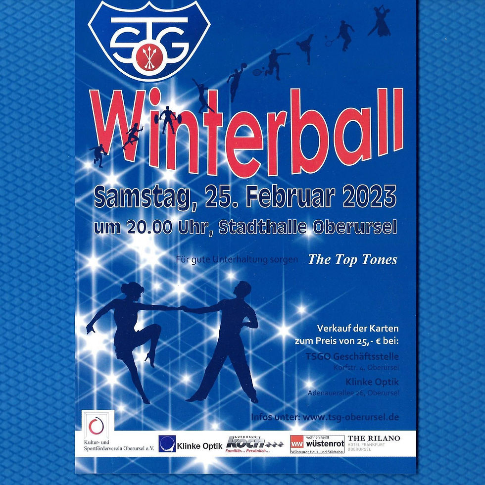Winterball der TSGO am 25.02.2023