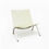 Thumbnail: PK22 cream leather chair