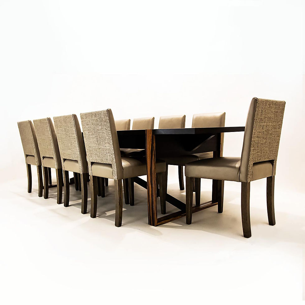 Thumbnail: 10 seat dining table and chairs