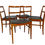 Thumbnail: Danish Mid-century Arne Vodder model 430 teak dining chairs for Sibast