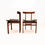 Thumbnail: Inger Klingenberg teak Model 193 chairs