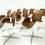 Thumbnail: Vintage mid century Preben Fabricius and Jorgen Kastlhom FK 6728 high back armchairs for Walter Knoll