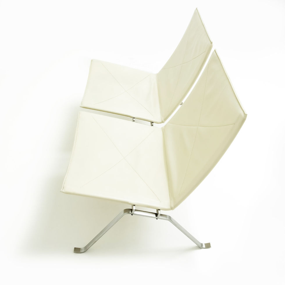Thumbnail: Mid Century Pair of PK22 chairs