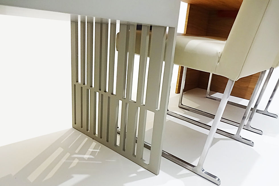 Thumbnail: B&B Italia leather Solo chairs