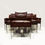 Thumbnail: Karl Friedrich Förster  dining chairs