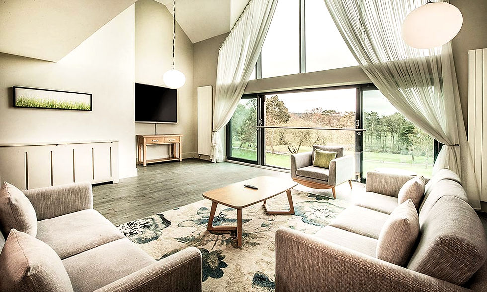 Image of a penthouse suite at the Old Thorns Hotel