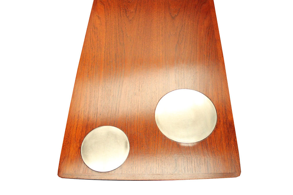 Thumbnail: Danish Mid century modern teak coffee table by Kurt Østervig