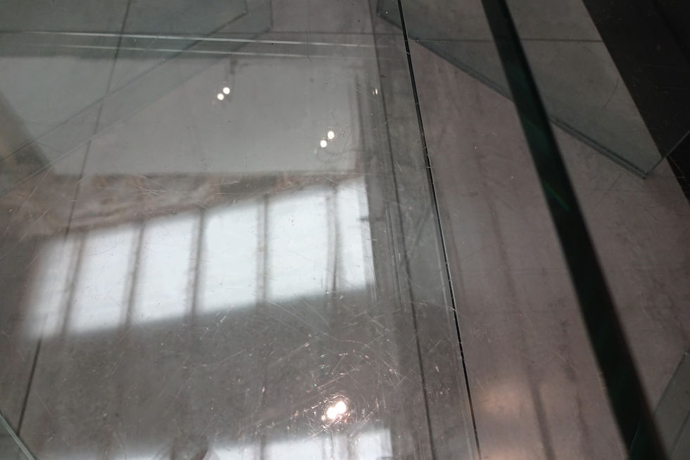 Thumbnail: Vintage glass tables