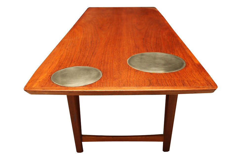 Thumbnail: Danish Mid century modern teak coffee table by Kurt Østervig