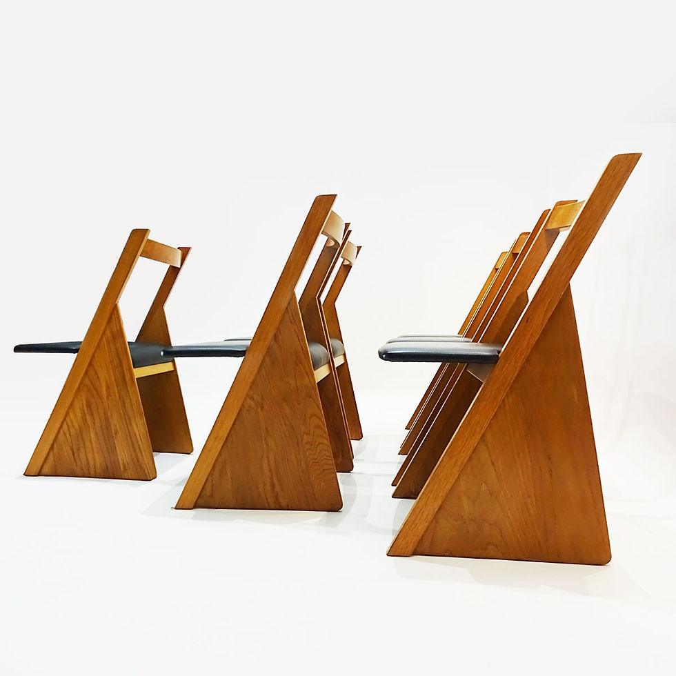 Thumbnail: Contemporary Church pew dining chairs