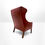 Thumbnail: Danish mid century Oblique side view of Børge Mogensen 2204 Wing Back Armchair
