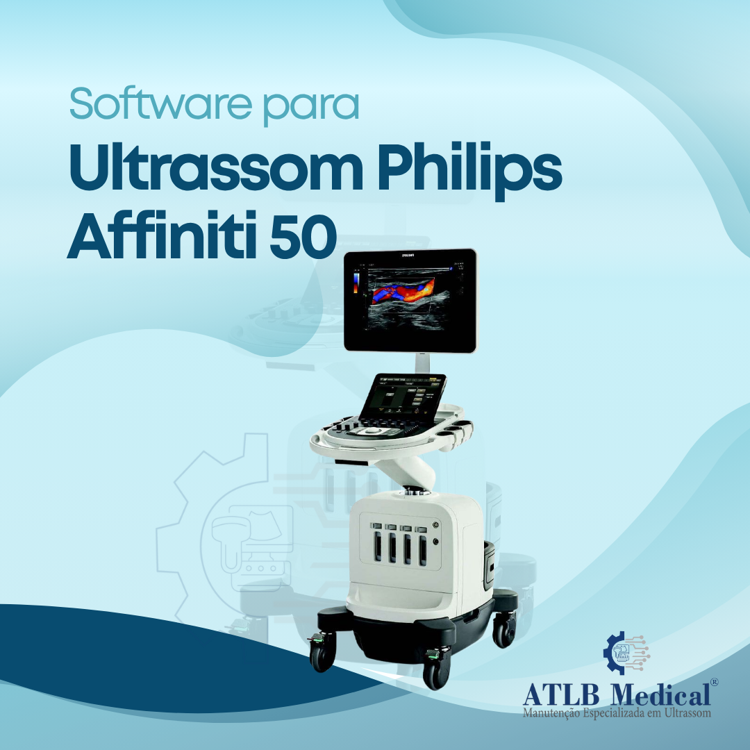 Software para Ultrassom Philips Affiniti 50