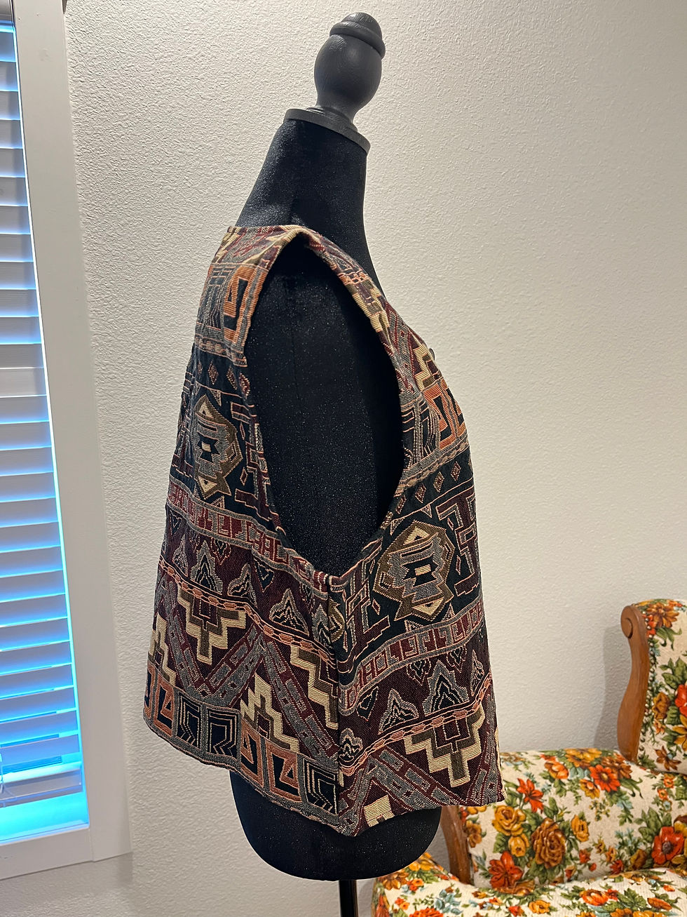 Thumbnail: Southwest Aztec ladies vest size large