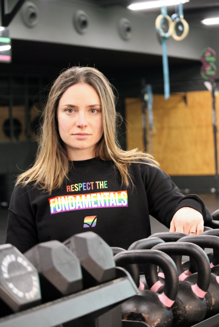 Miniatura: Crop Sweatshirt RESPECT THE FUNDAMENTALS™ | Pride