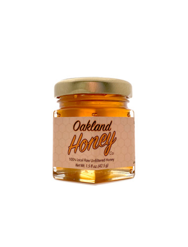 1.5 oz Raw Local Honey (4 Pack) | oaklandhoneycompany