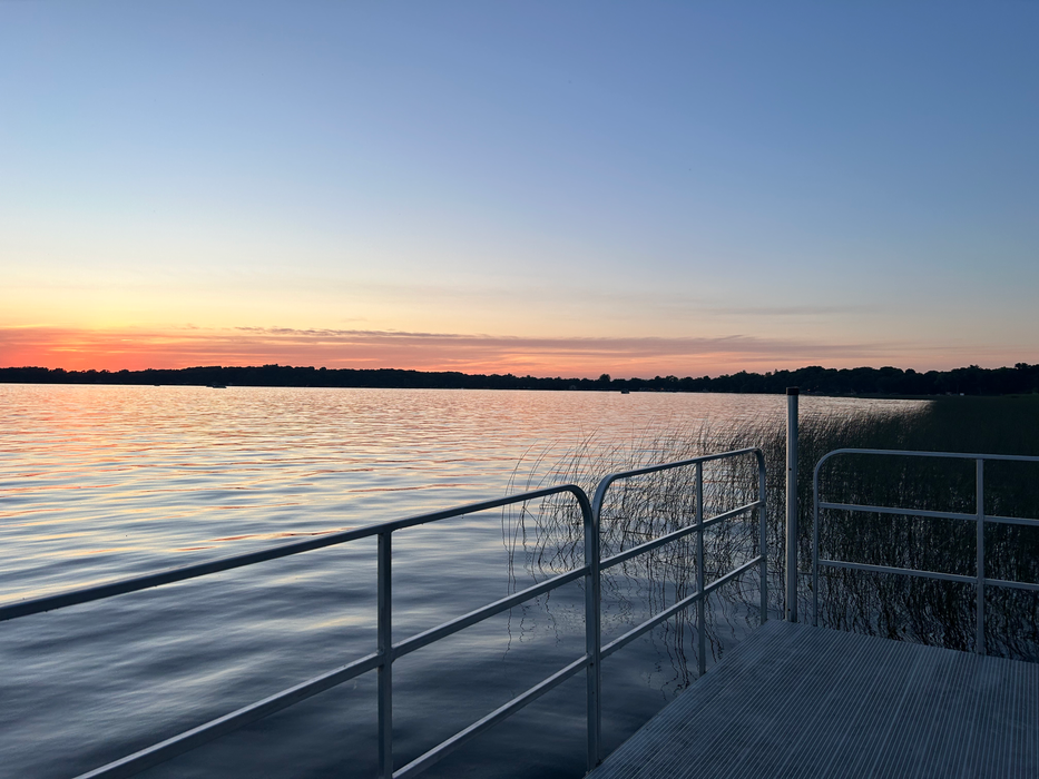 Sunset from fishing pier