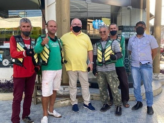 Superintendente da SMTT, Josenildo Souza, vai ao centro ouvir demandas dos arapiraquenses