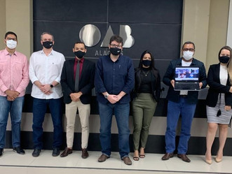 OAB Subseção Arapiraca realiza reunião híbrida para debater políticas educativas socioambientais