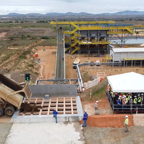 Mineração Vale Verde atinge 1ª meta de 2021 com basculamento de minério
