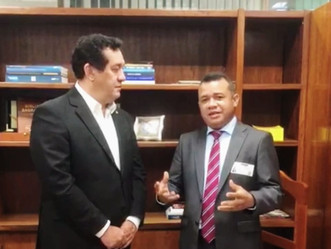 Severino Pessoa recebe vereador por Maceió e garante apoio ao desenvolvimento da capital