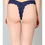 Thumbnail: Blue Lace Design Women's Thongs ( Pack of 1 )