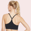 Thumbnail: Female Black Spaghetti Straps Cami Bra