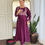 Thumbnail: Kurti, Bottom, Dupatta (Purple)