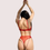 Thumbnail: Sensual Red Bra & Thong Set - Fully See-Through Design