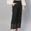 Thumbnail: Juniper - Black Cotton Flex Solid Wide Leg Women Palazzo With One Pocket