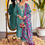 Thumbnail: Kurti, Bottom, Dupatta (Teal)