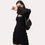 Thumbnail: Stylish Black One-Piece Outfit for Women