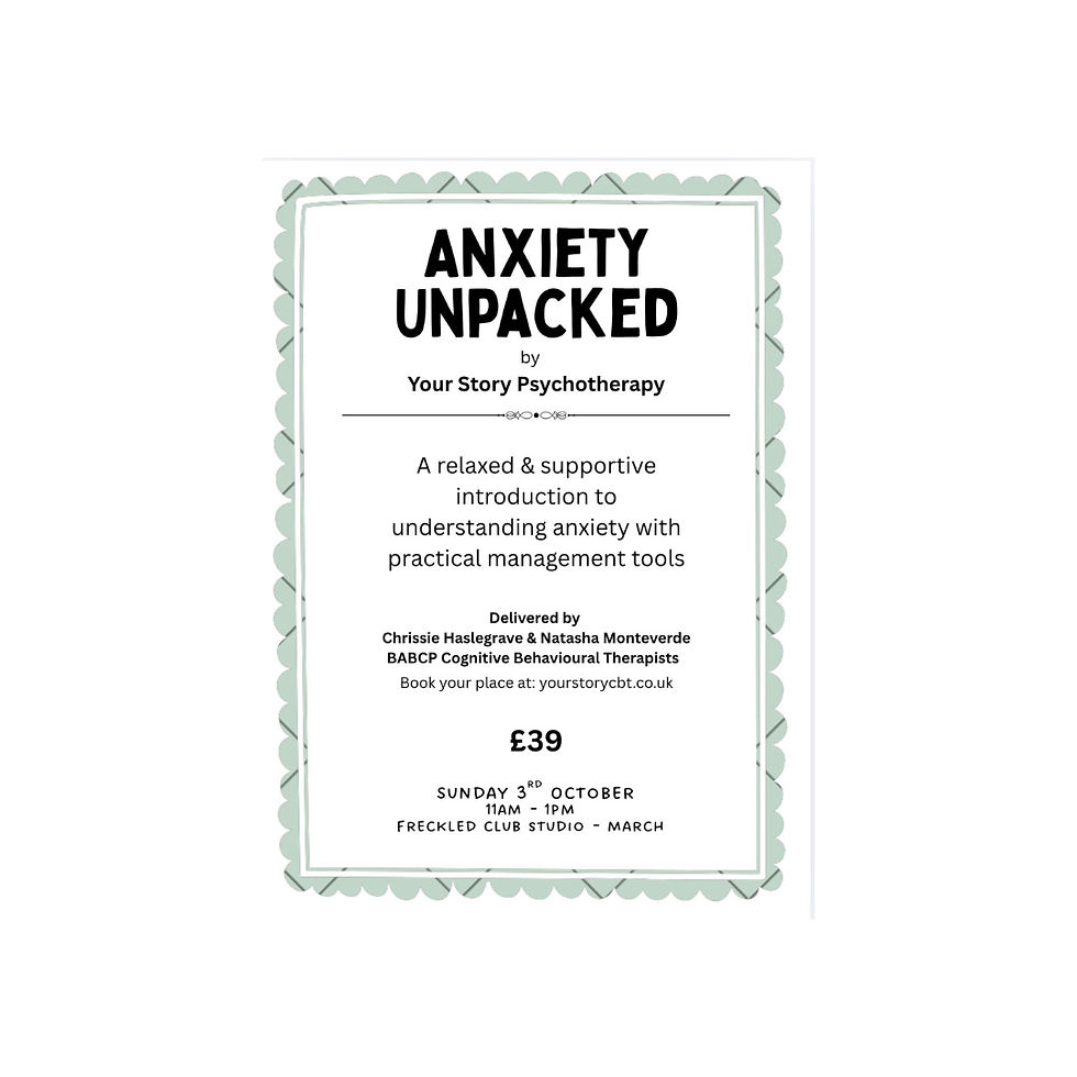 Anxiety Unpacked