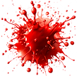 red splash