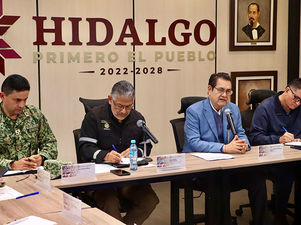 Gobierno de Hidalgo fortalece acciones de atención ante afectaciones por lluvias