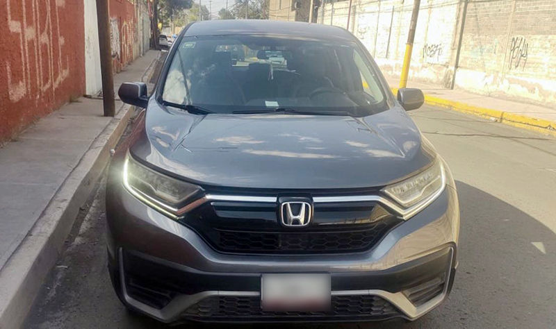 La SSPTyV de Pachuca recupera auto robado en la entidad en el EdoMex
