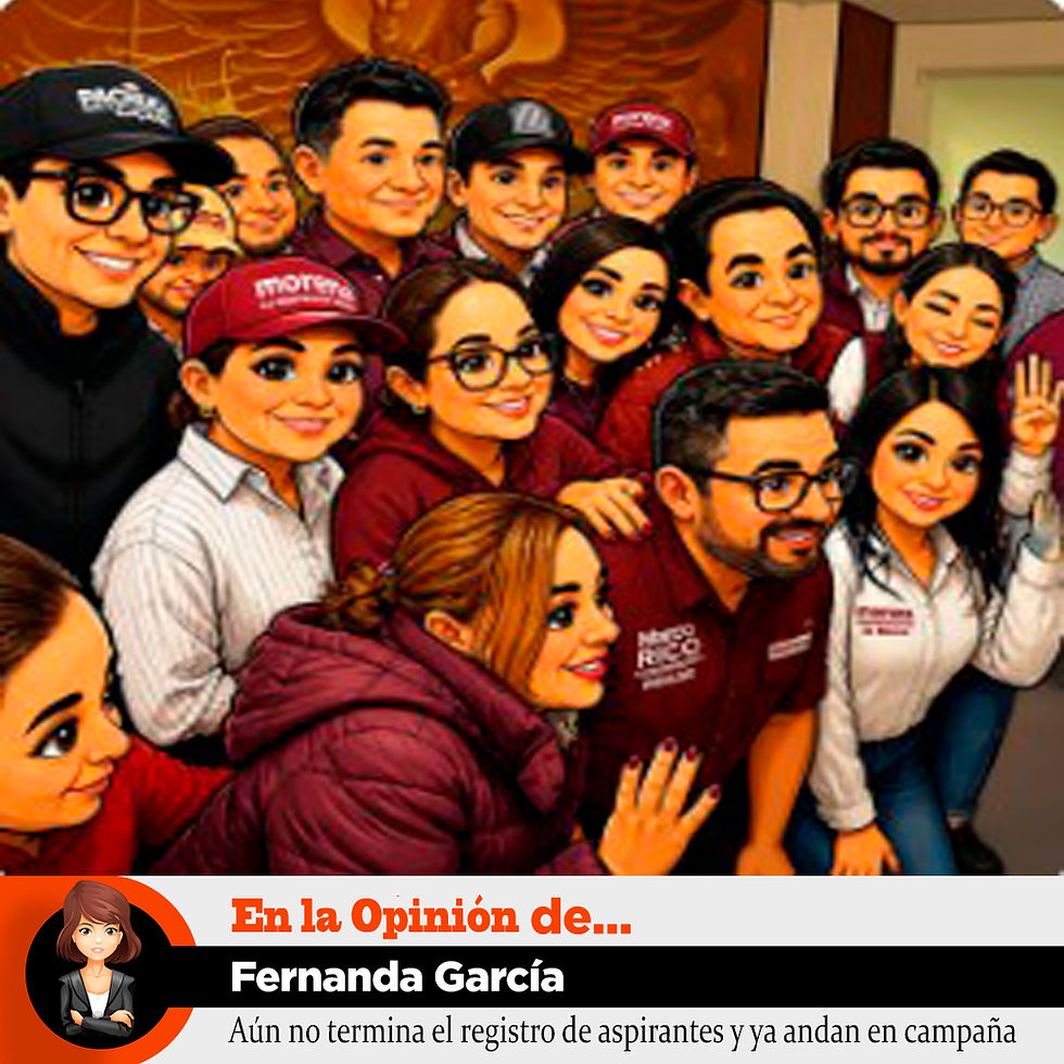 Aún no termina el registro de aspirantes y ya andan en campaña