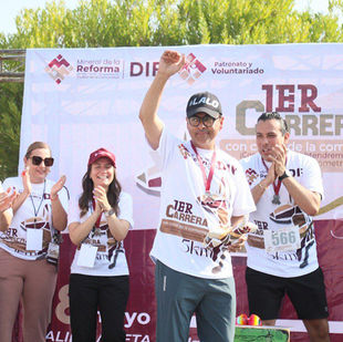 Mineral de  reforma invita a que participes en la segunda carrera con causa
