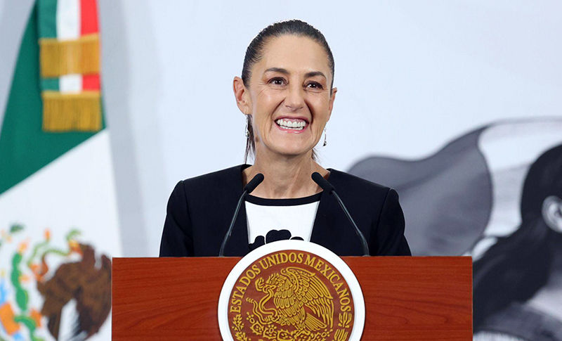 Sheinbaum evita comentar sobre balacera a residencia de Rocha Moya