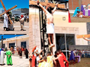 Se conmemora viernes santo en Ceresos del estado de Hidalgo