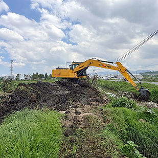 SIPDUS realiza obras para reducir riesgos de inundaciones en Tuzos