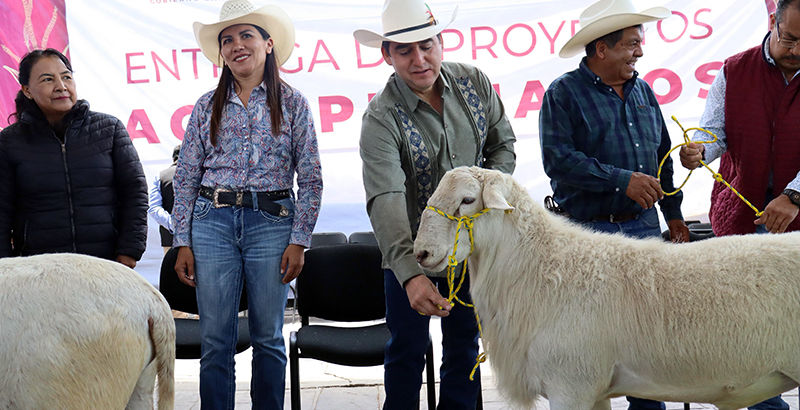 Productores hidalguenses refuerzan el campo hidalguense con múltiples apoyos.