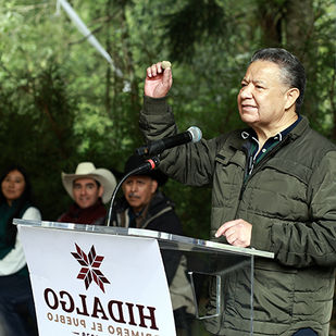 Julio Menchaca entrega dos millones de plantas para reforestar los 84 municipios