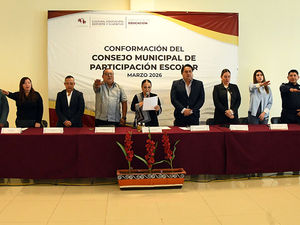 Tulancingo crea el Consejo Municipal de Participación Escolar.
