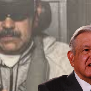 AMLO sale del retiro, para condenar las acciones de E.U. contra Maduro.